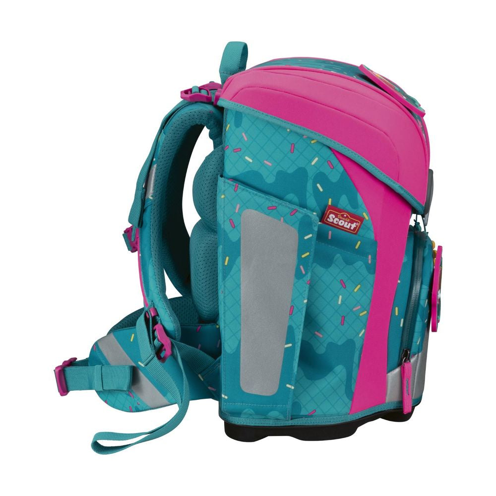 Scout Micro Happy Confetti Schulranzen Set 4tlg.