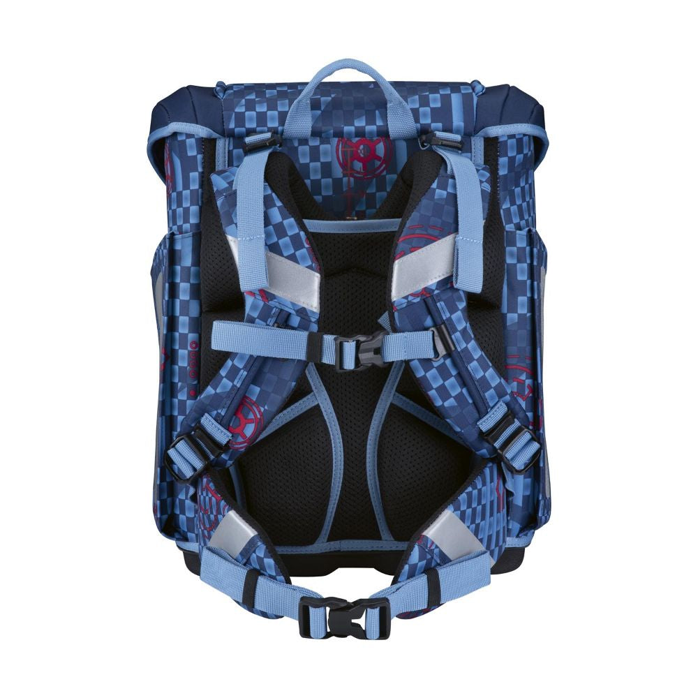 Scout Exlusiv Micro Safety Light Space Explorer Schulranzen Set 4tlg.
