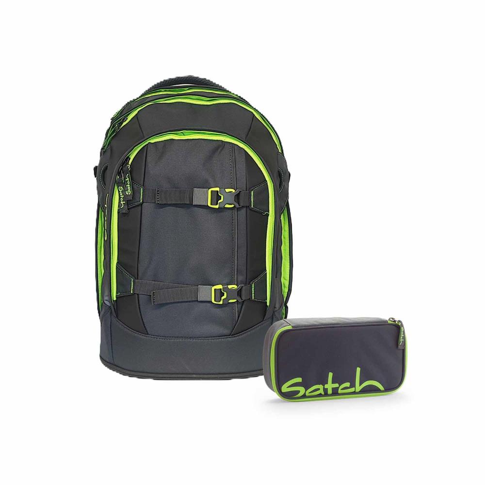 Satch Pack Phantom Schulrucksack Set 2tlg.