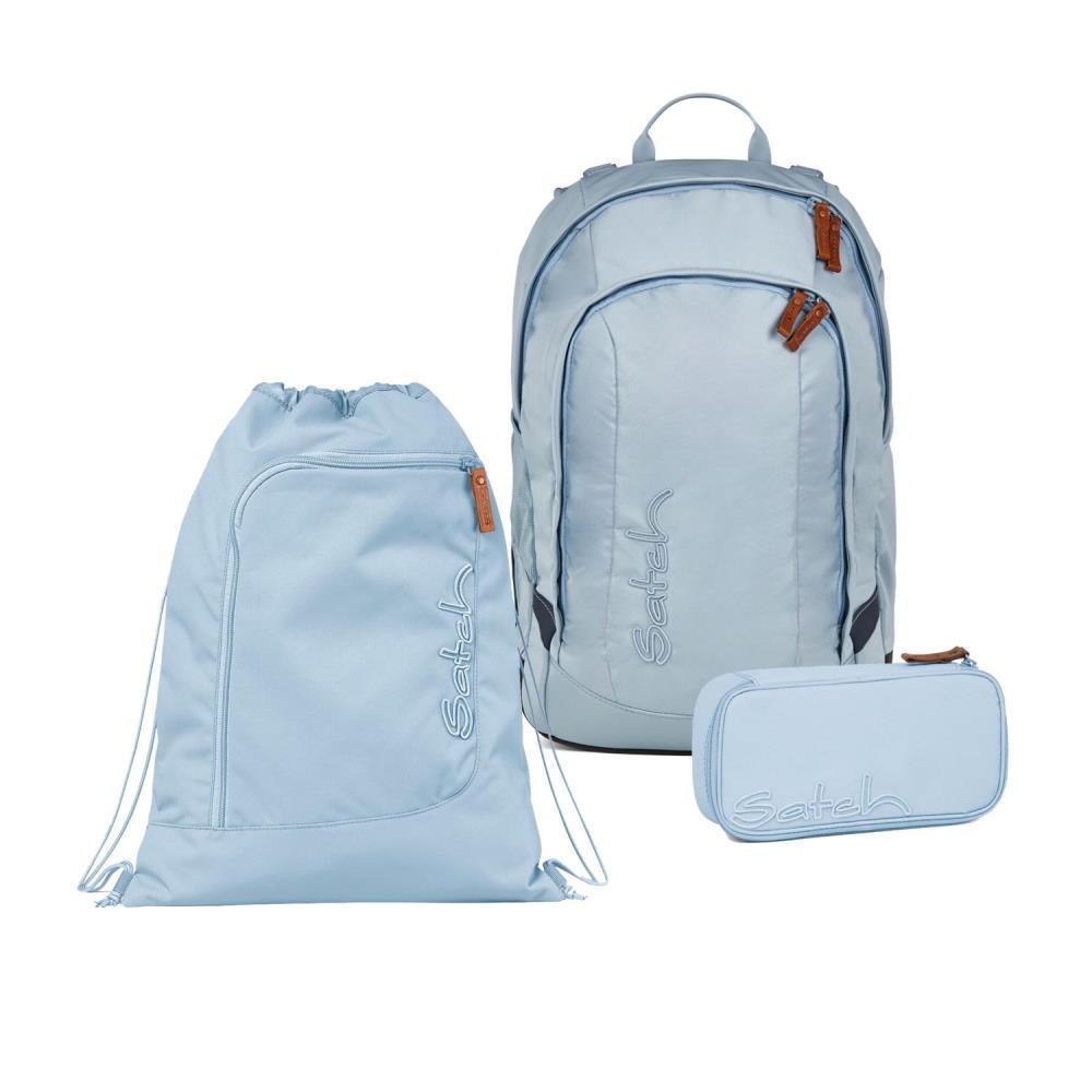 Satch Air Nordic Ice Blue Skandi Edition Schulrucksack Set 3tlg.