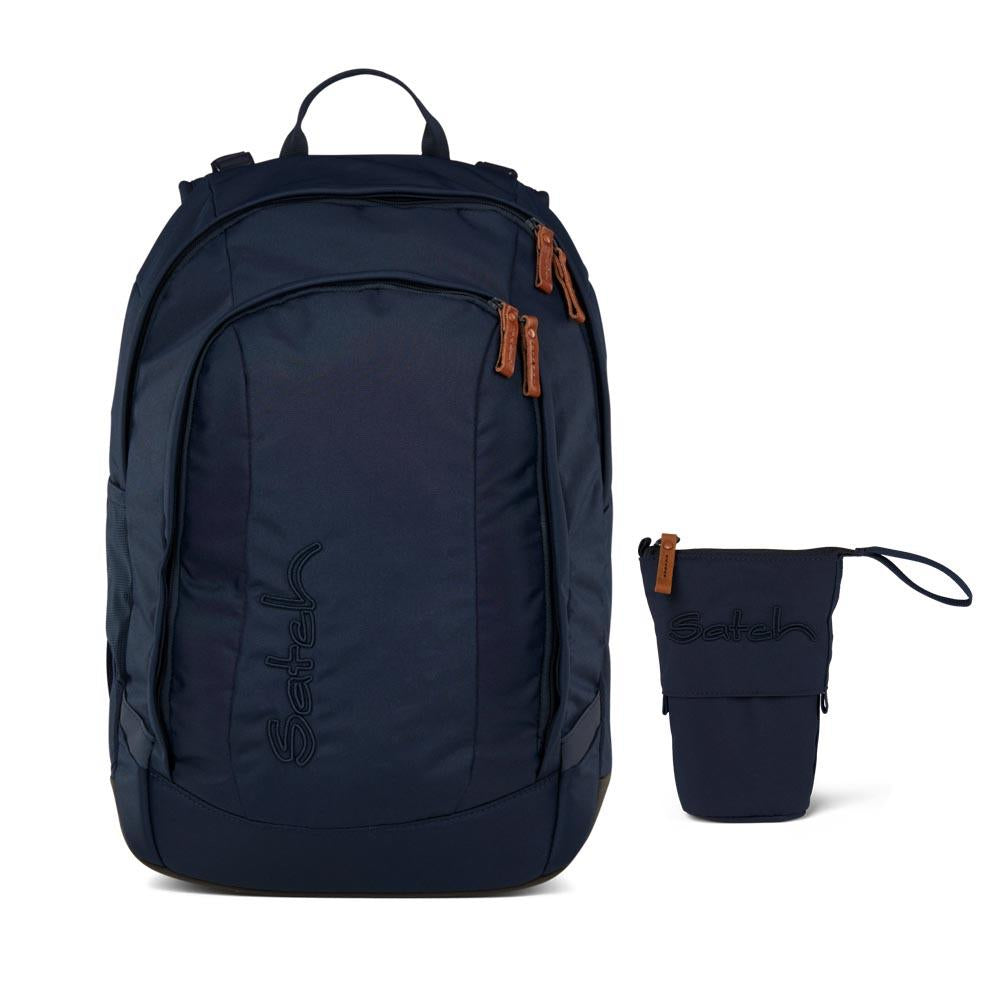 Satch Air Nordic Blue Skandi Edition Schulrucksack Set 2tlg.