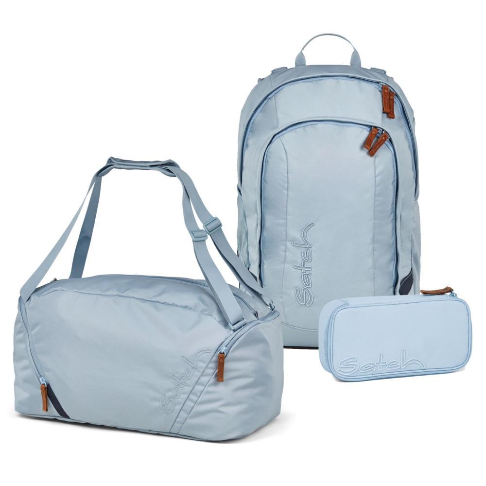 Satch Air Nordic Ice Blue Skandi Edition Schulrucksack Set 3tlg.