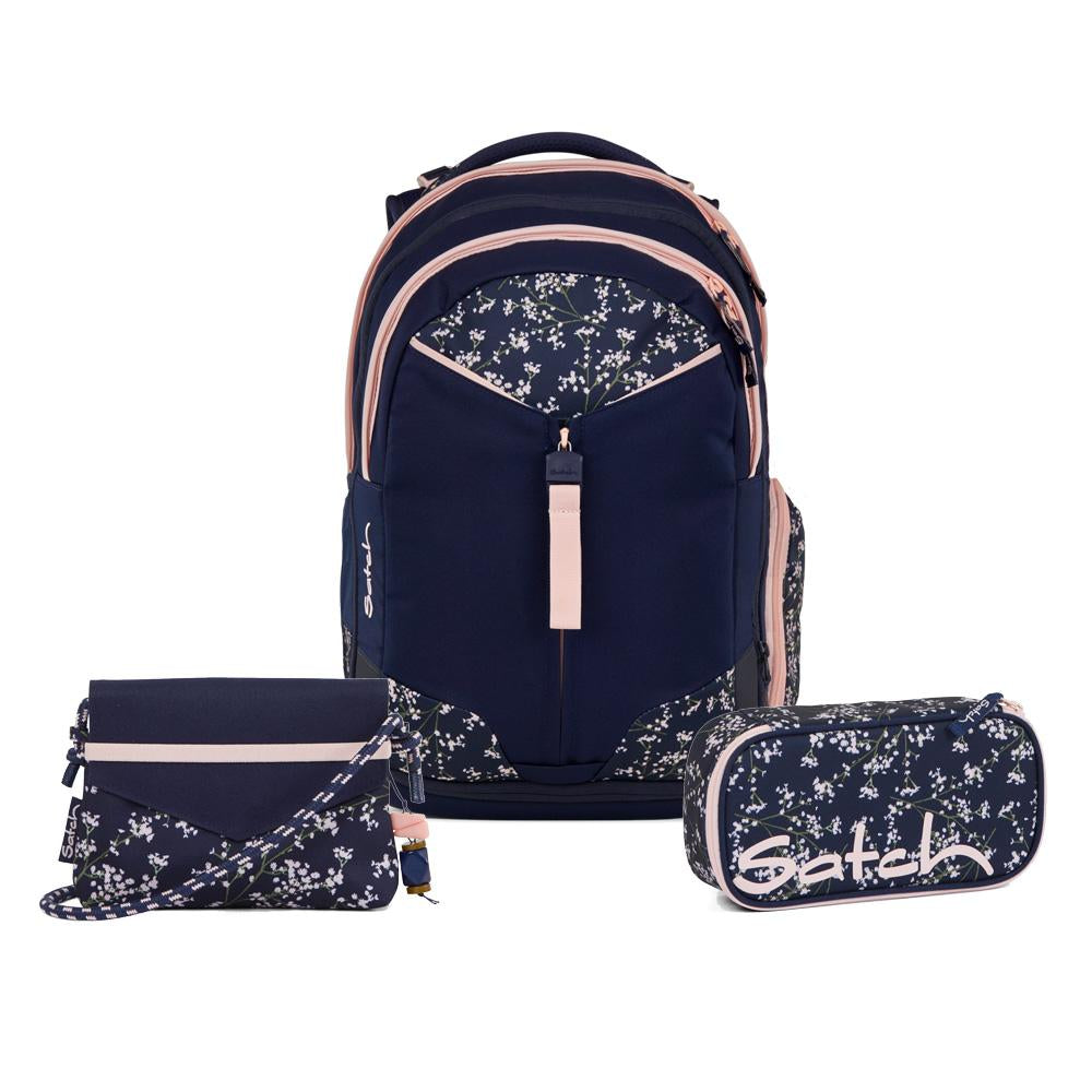 Satch Match Bloomy Breeze Beauty and The School Edition Schulrucksack Set 3tlg.