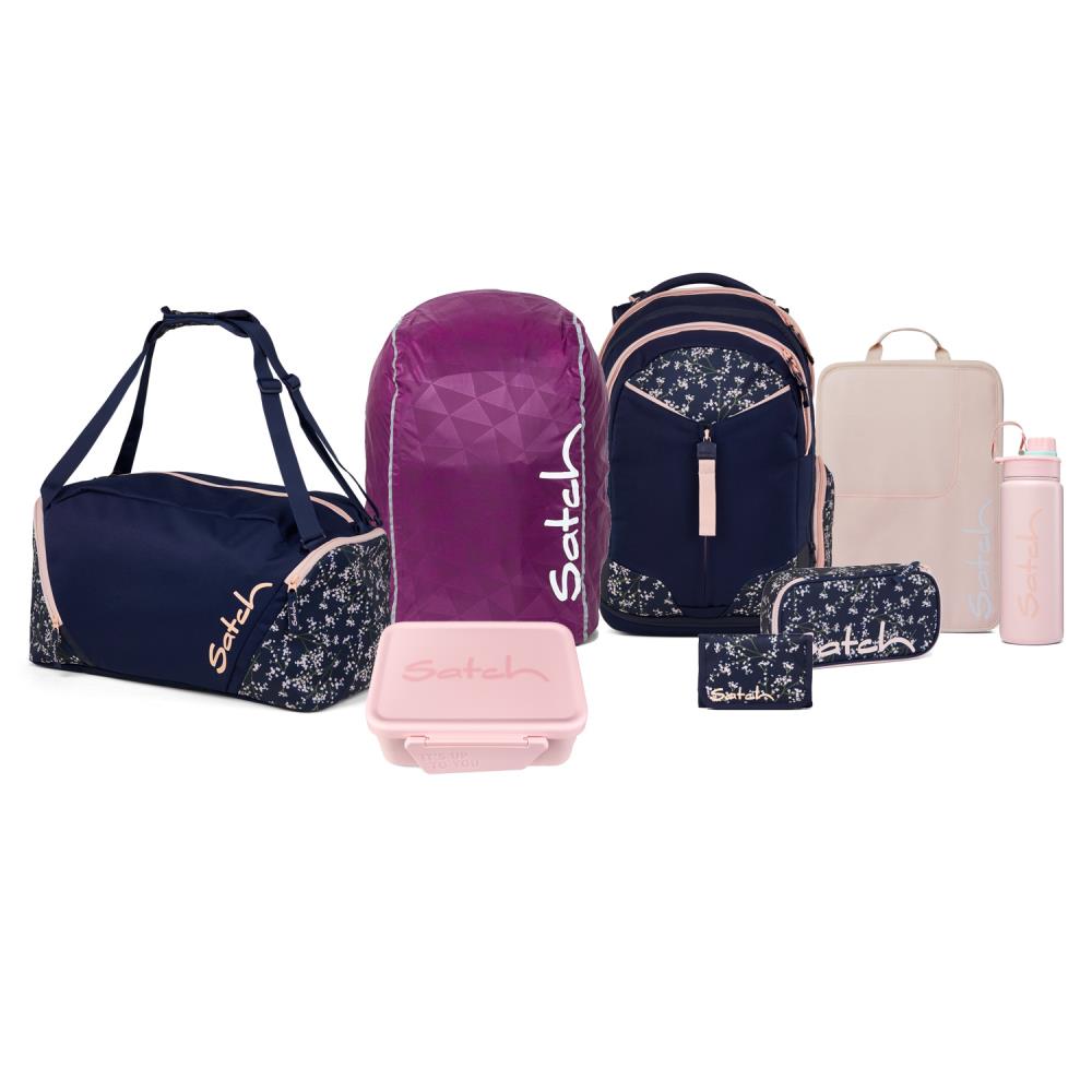 Satch Match Bloomy Breeze Kollektor Edition Schulrucksack Set 8tlg.