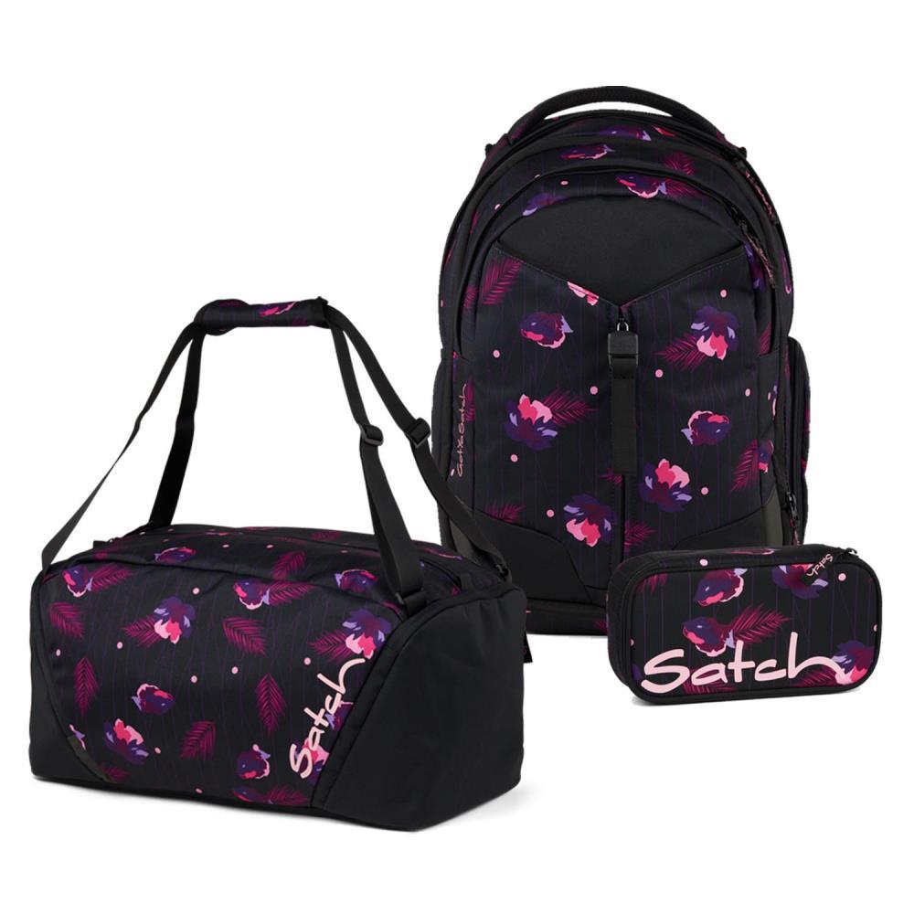 Satch Match Mystic Nights Schulrucksack Set 3tlg.