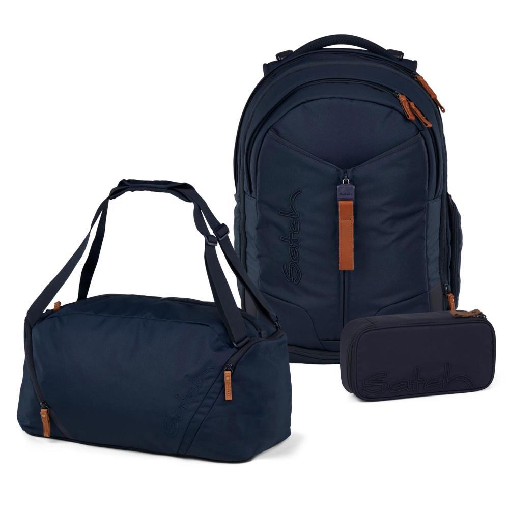 Satch Match Nordic Blue Skandi Edition Schulrucksack 3tlg.