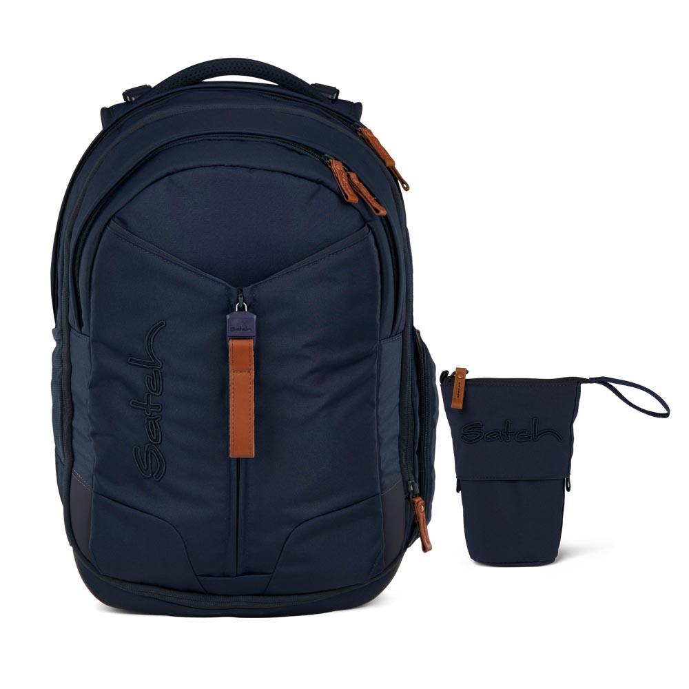 Satch Match Nordic Blue Skandi Edition Schulrucksack Set 2tlg.