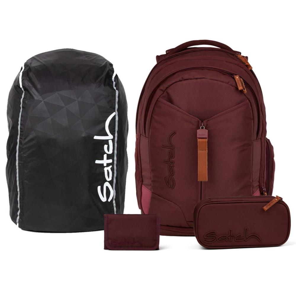 Satch Match Nordic Ruby Skandi Streetwalk Edition Schulrucksack Set 4tlg.