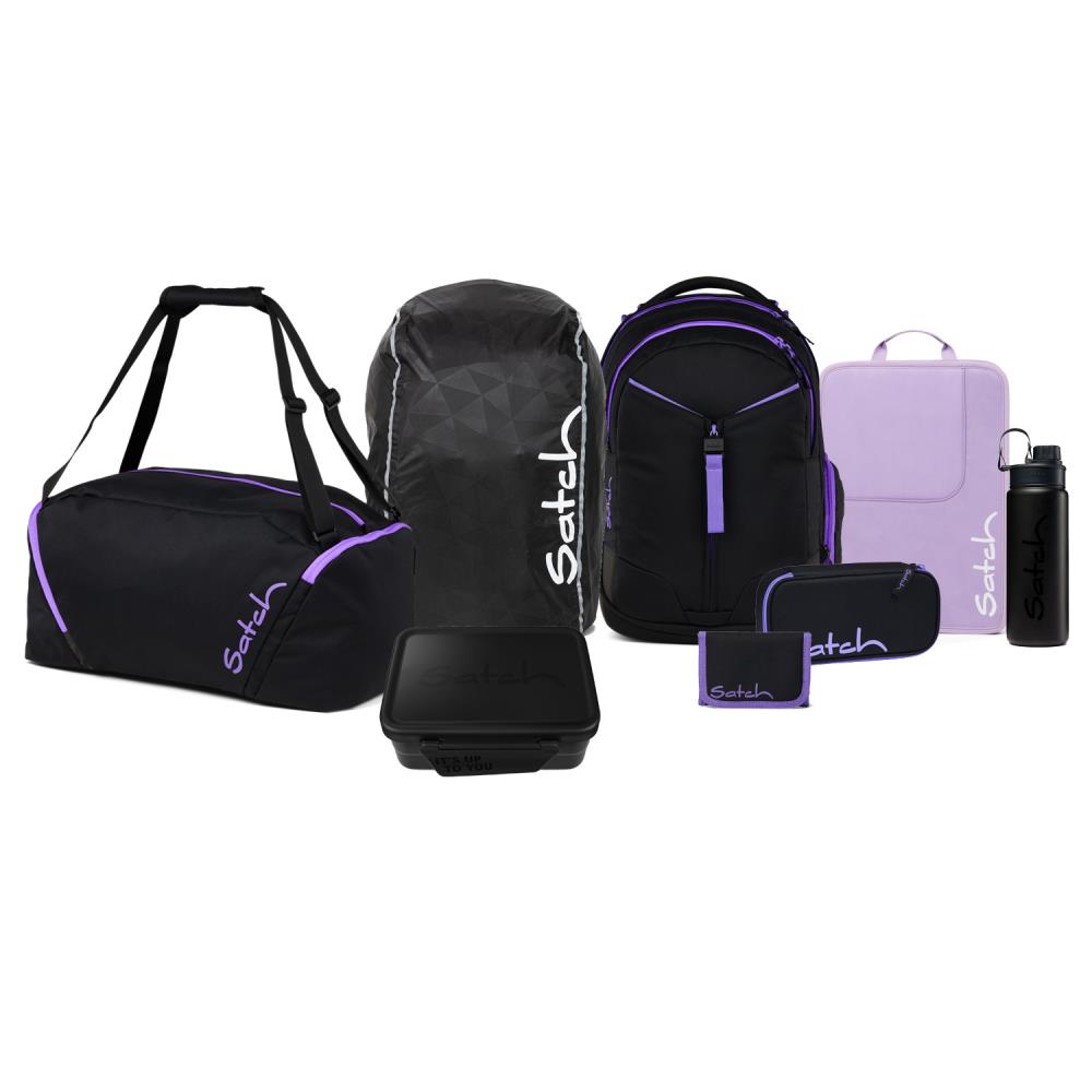 Satch Match Purple Phantom Kollektor Edition Schulrucksack Set 8tlg.