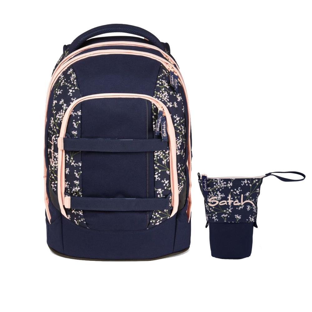 Satch Pack Bloomy Breeze Schulrucksack Set 2tlg.