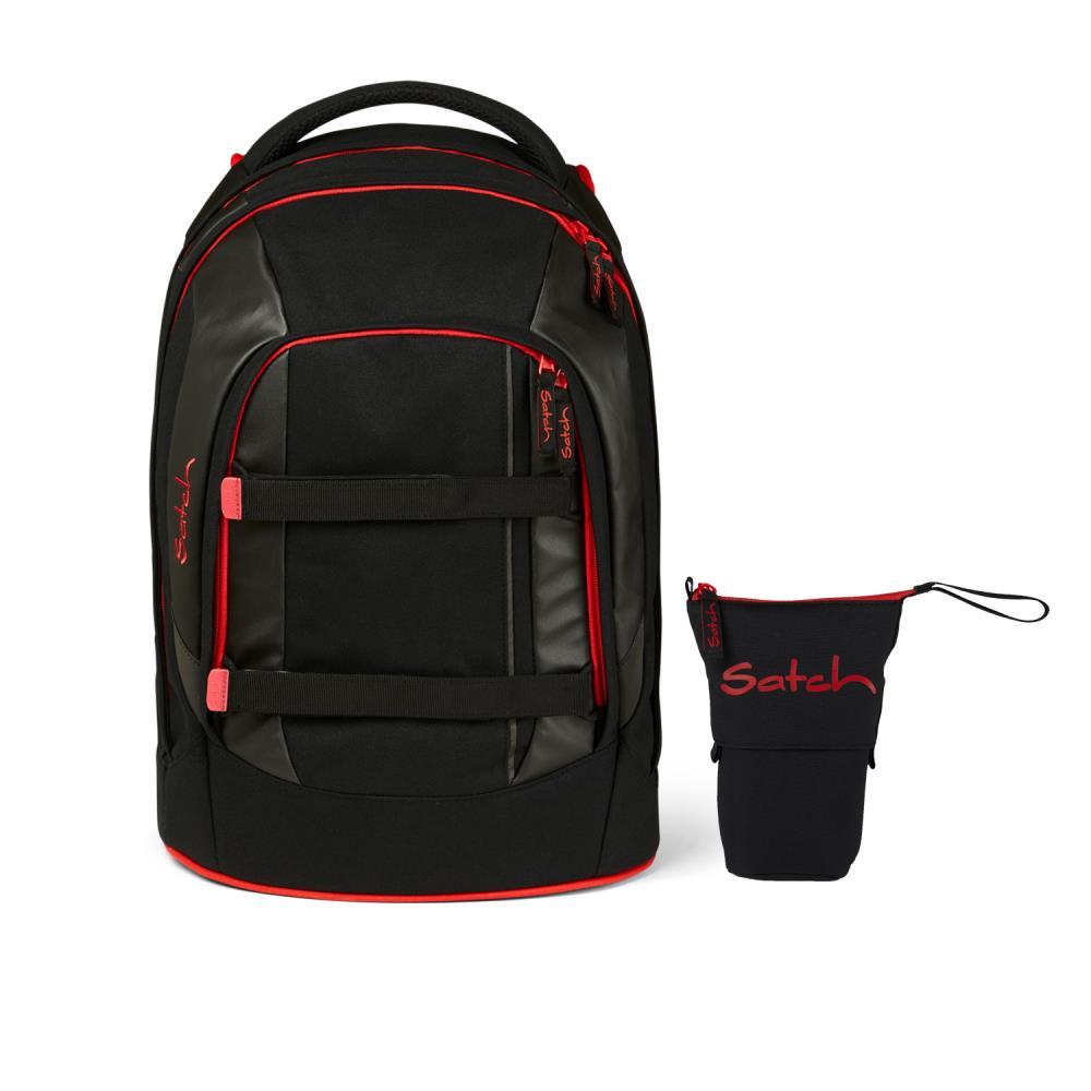Satch Pack Fire Phantom Schulrucksack Set 2tlg.