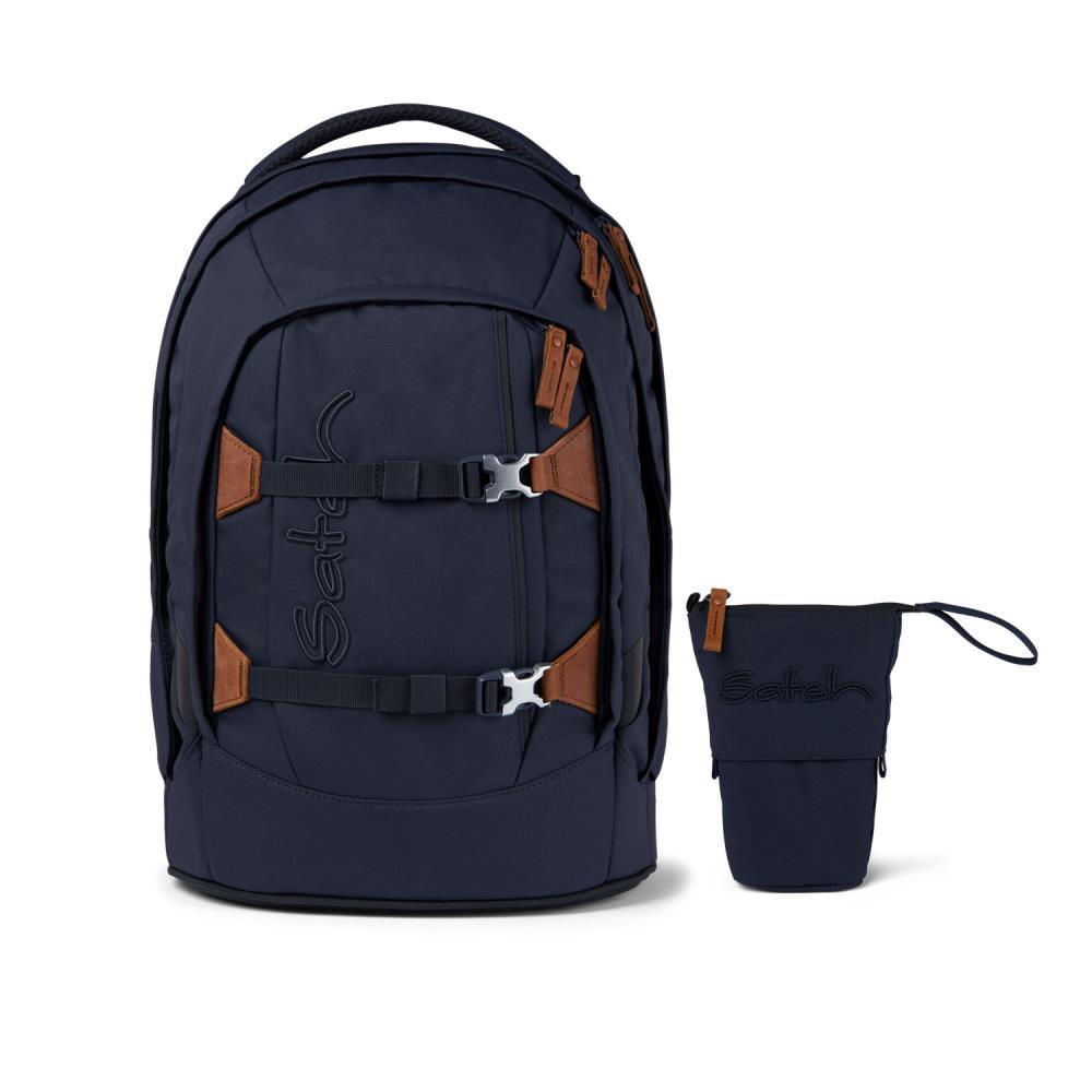 Satch Pack Nordic Blue Skandi Edition Schulrucksack Set 2tlg.
