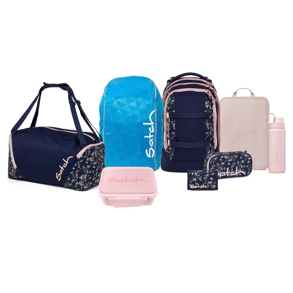 Satch Pack Bloomy Breeze Kollektor Edition Schulrucksack Set 8tlg.