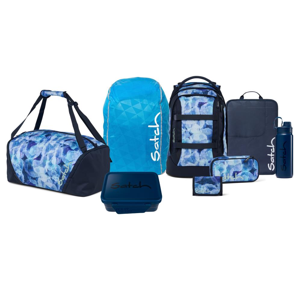 Satch Pack Blurry Sky Kollektor Edition Schulrucksack Set 8tlg.