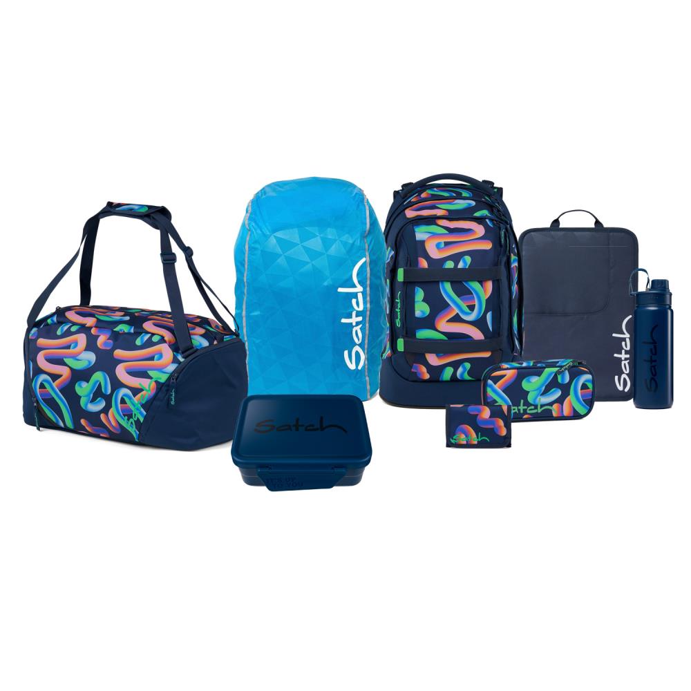 Satch Pack Crazy Twist Kollektor Edition Schulrucksack Set 8tlg.