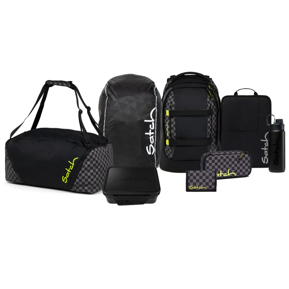 Satch Pack Dark Skate Kollektor Edition Schulrucksack Set 8tlg.