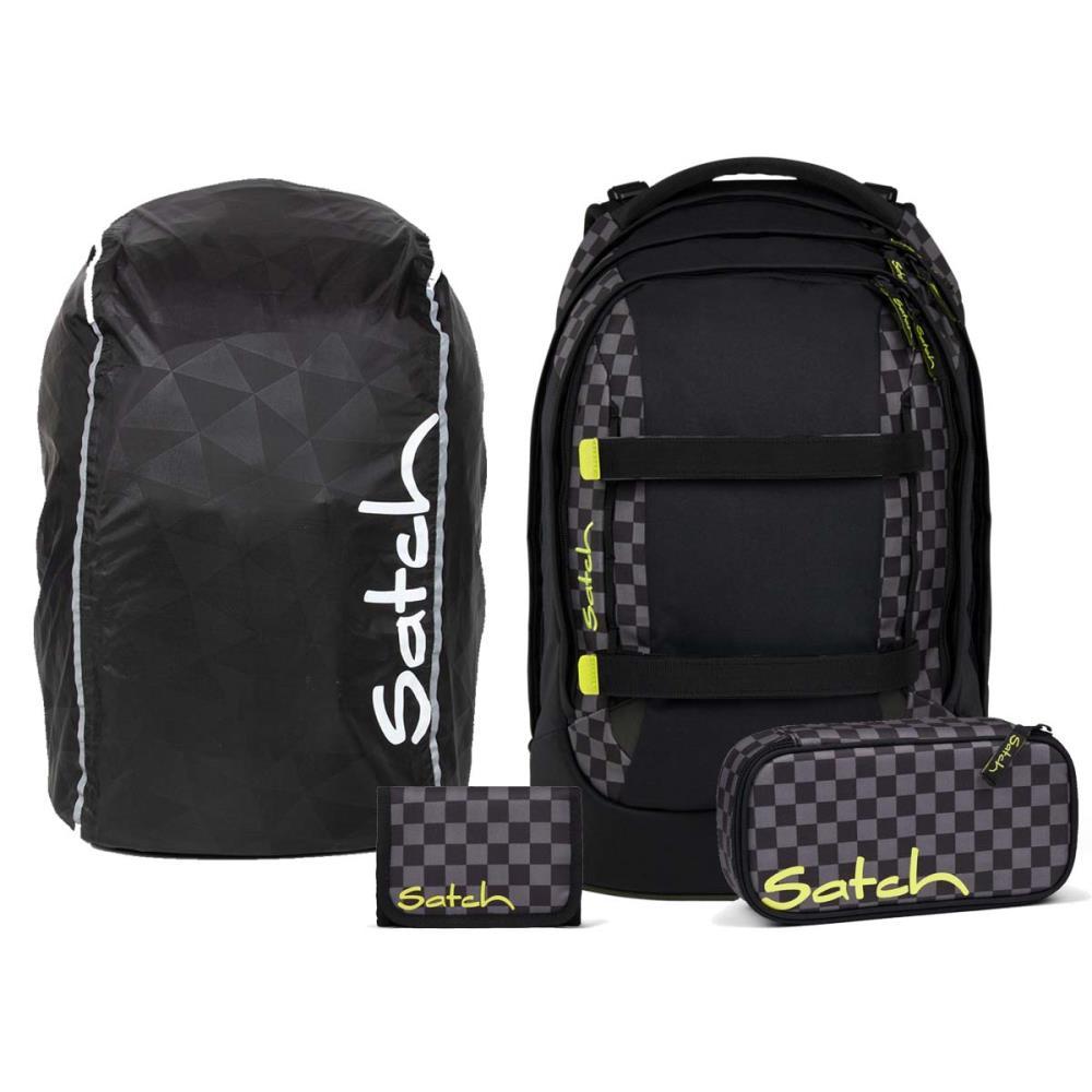 Satch Pack Dark Skate Streetwalk Edition Schulrucksack Set 4tlg.