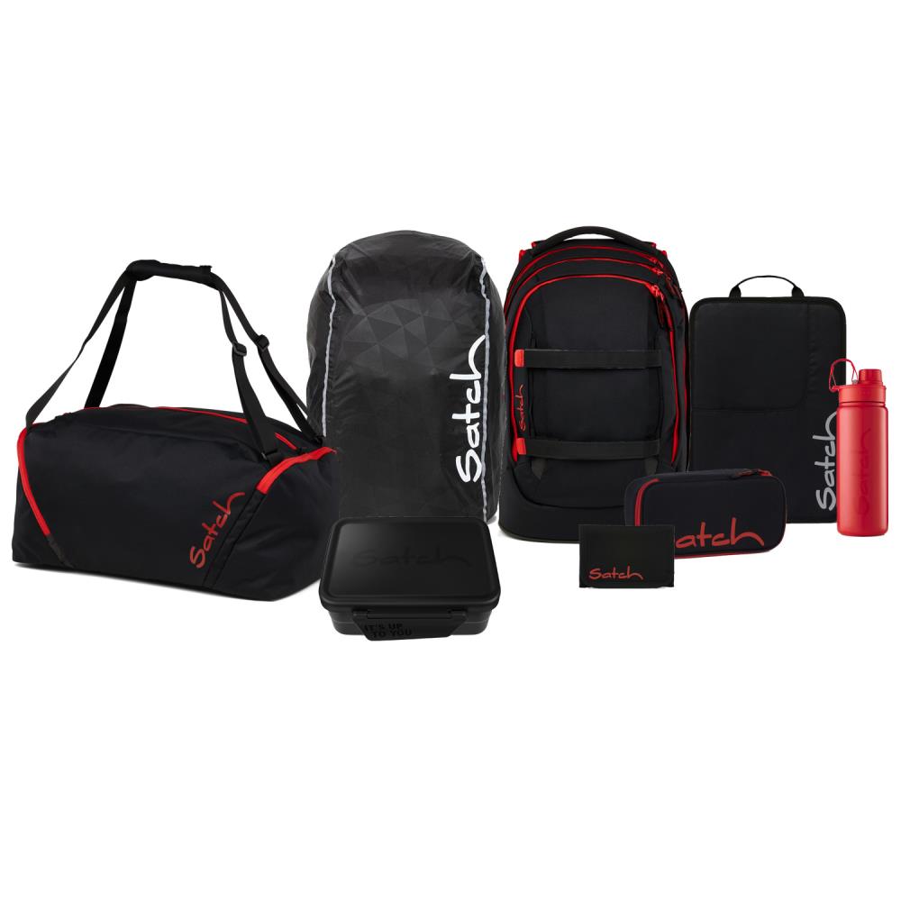 Satch Pack Fire Phantom Kollektor Edition Schulrucksack Set 8tlg.