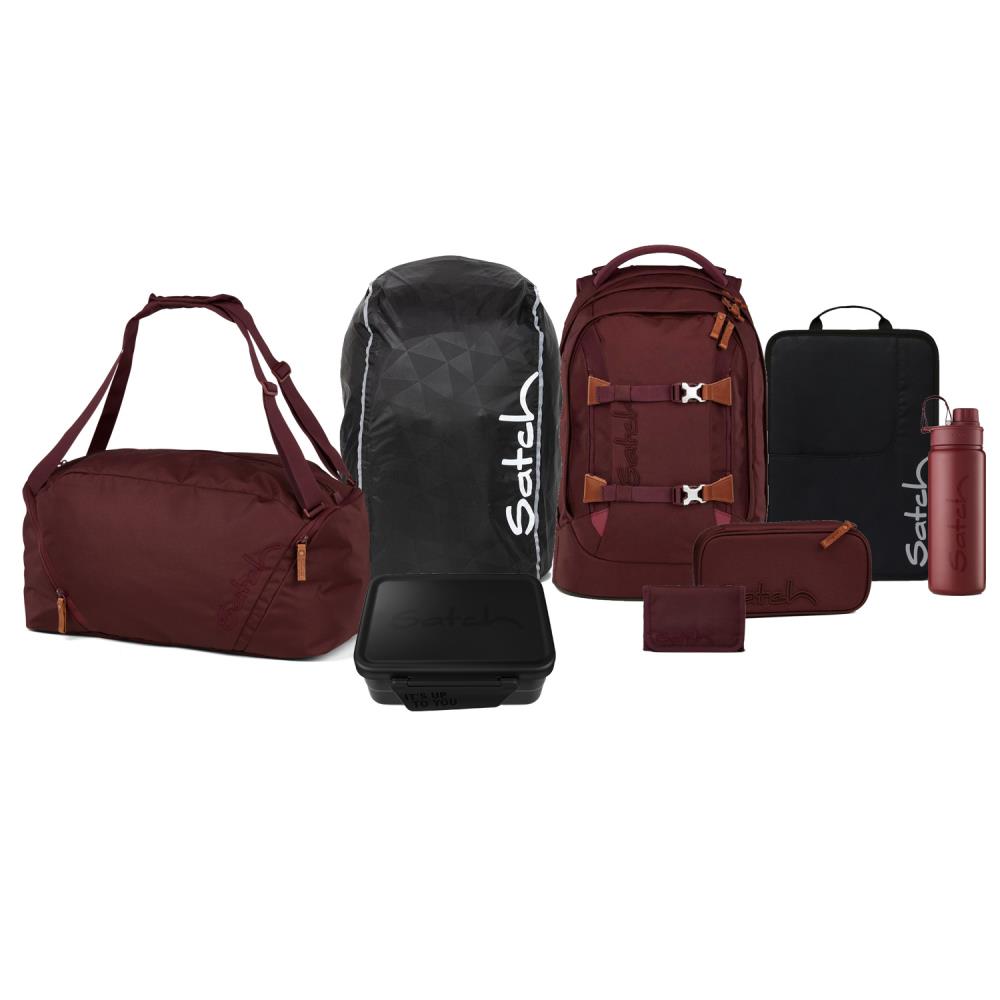 Satch Pack Nordic Ruby Skandi Kollektor Edition Schulrucksack Set 8tlg.