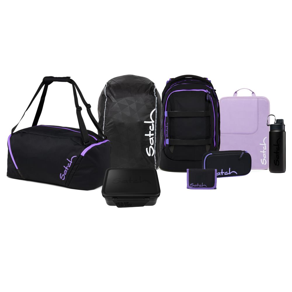 Satch Pack Purple Phantom Kollektor Edition Schulrucksack Set 8tlg.
