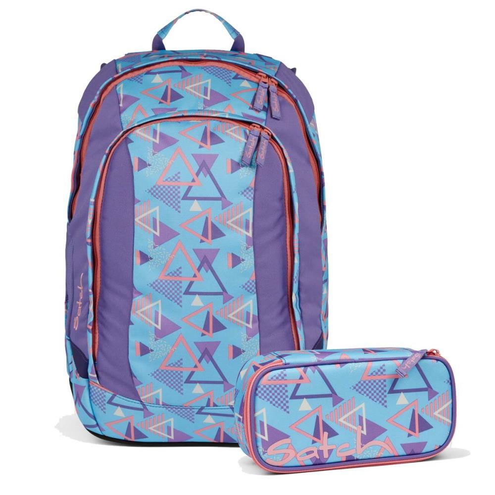 Satch Air 80s Dance Schulrucksack Set 2tlg.