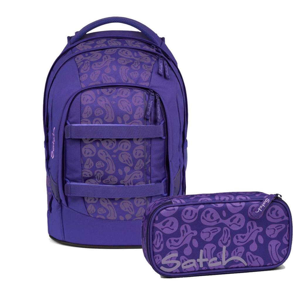 Satch Pack Bright Faces Schulrucksack Set 2tlg.