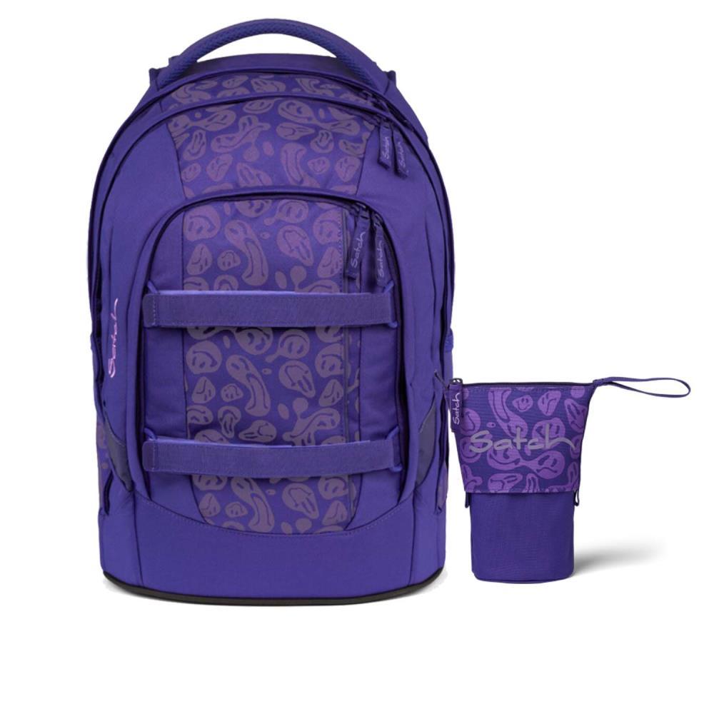 Satch Pack Bright Faces Schulrucksack Set 2tlg.