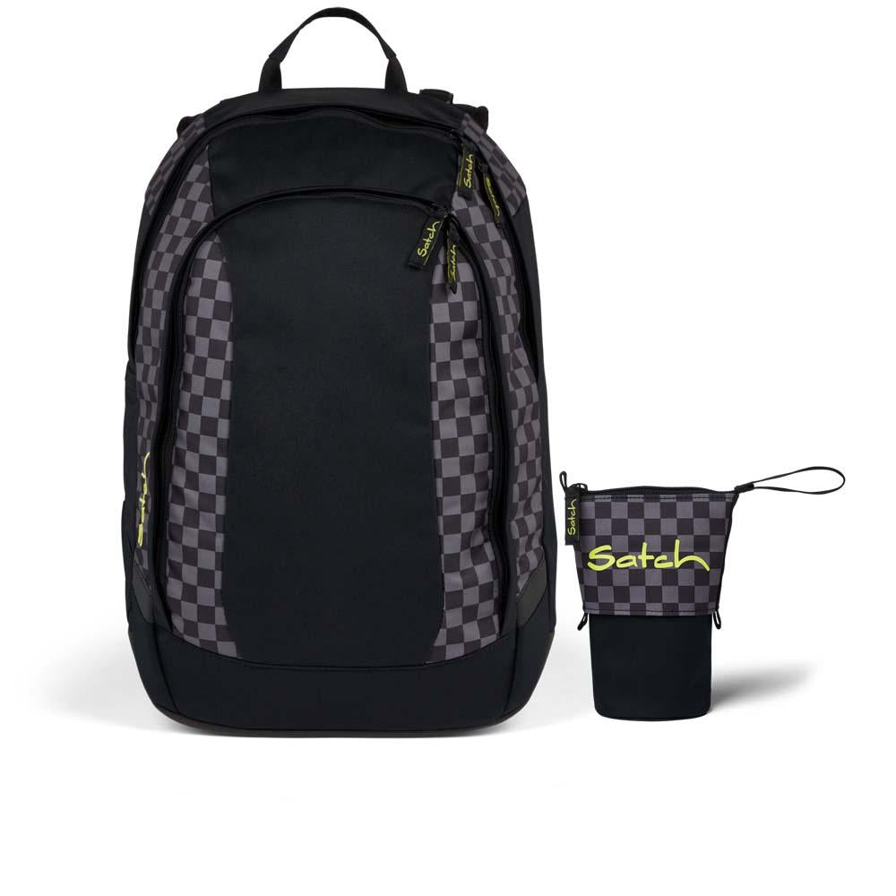 Satch Air Dark Skate Schulrucksack Set 2tlg.