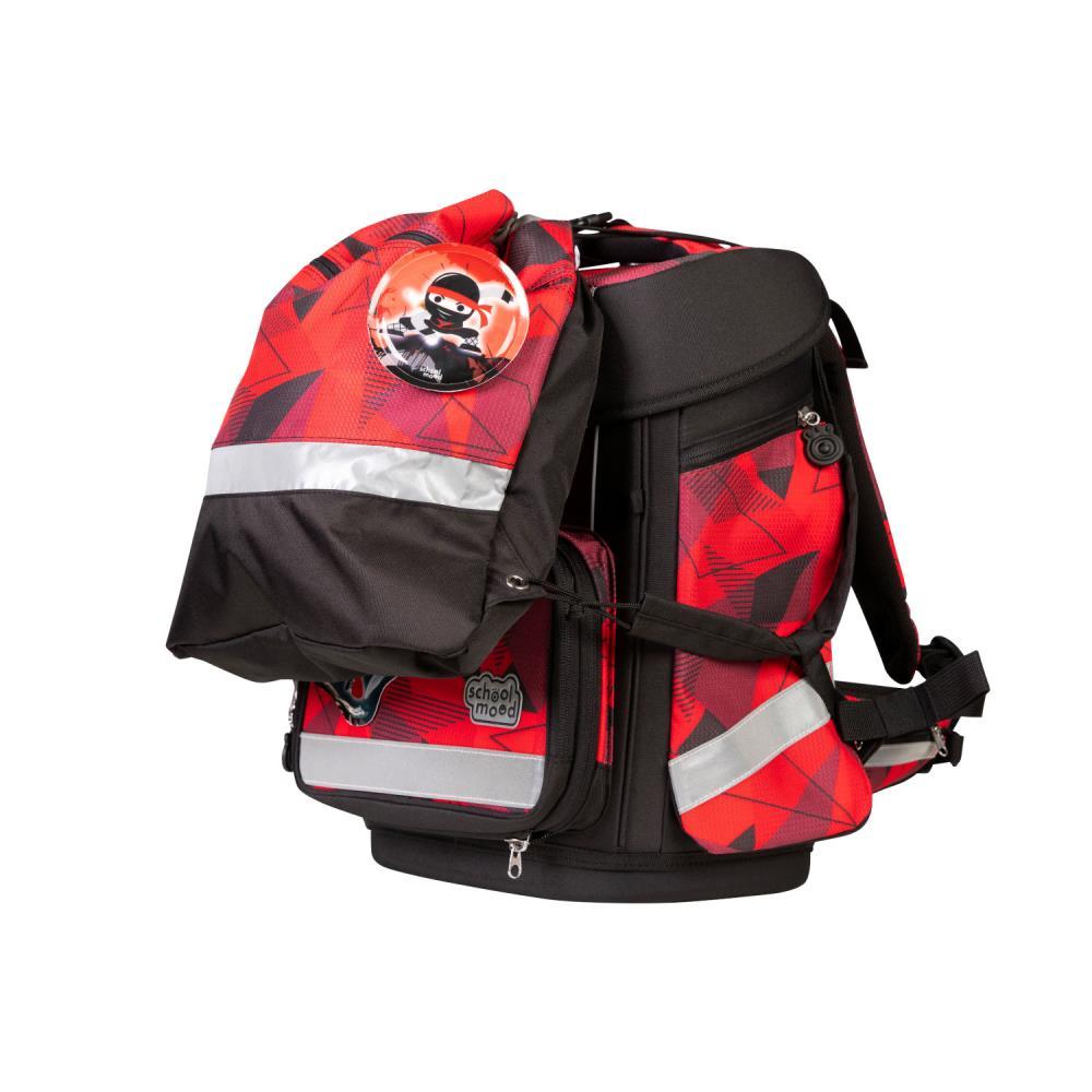 School Mood Champion Maxx Pro Kai Ninja Schulranzen Set 7tlg.