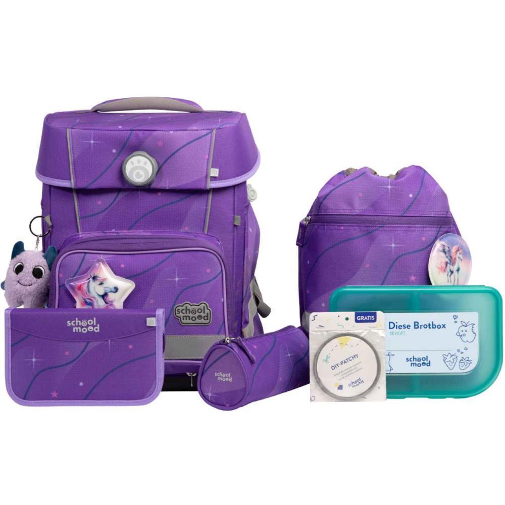 School Mood Champion Maxx Pro Marie Pegasus Schulranzen Set 7tlg.