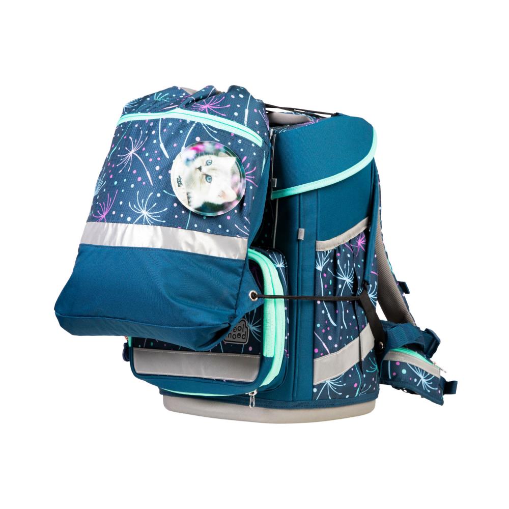 School Mood Champion Pro Lina Kätzchen Schulranzen Set 7tlg.