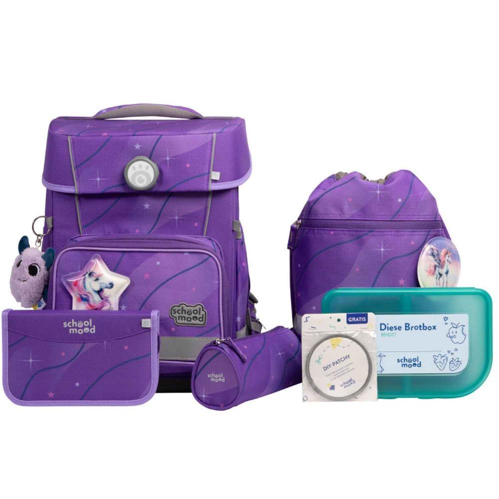 School Mood Champion Pro Marie Pegasus Schulranzen Set 7tlg.