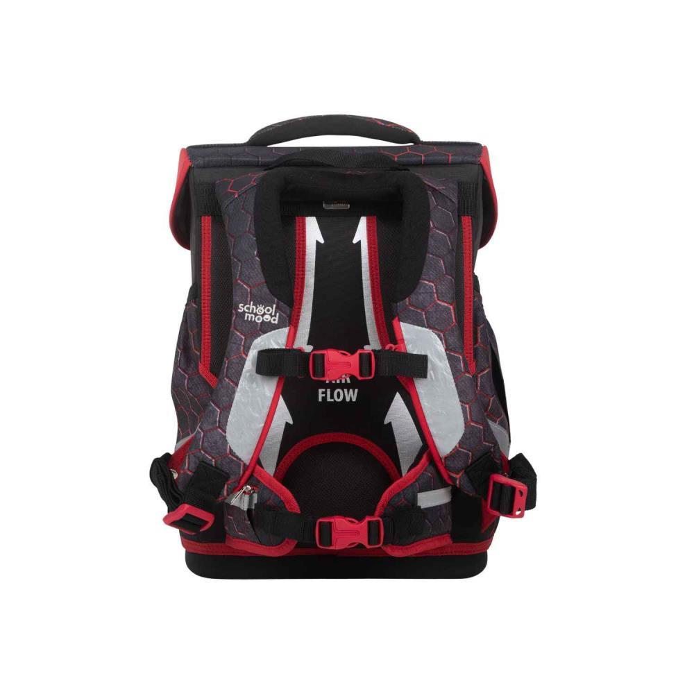 School Mood Champion Pro Mika Drache Schulranzen Set 7tlg.