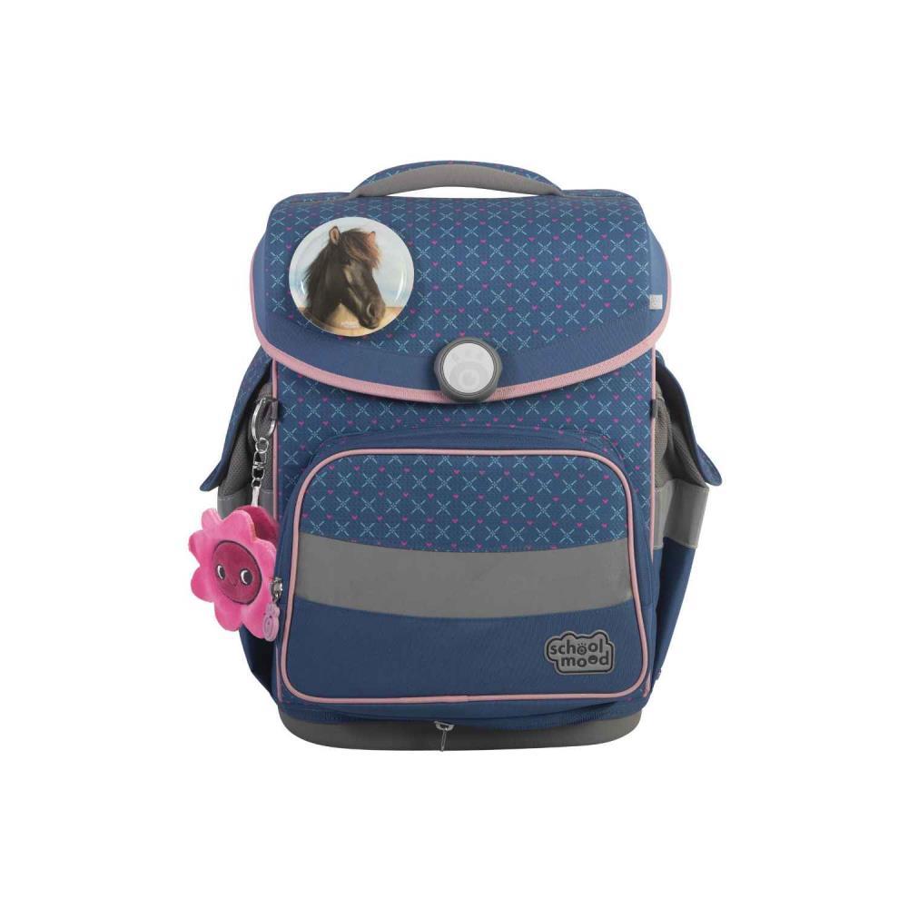 School Mood Timeless Pro Mila Pferd Schulranzen Set 7tlg.