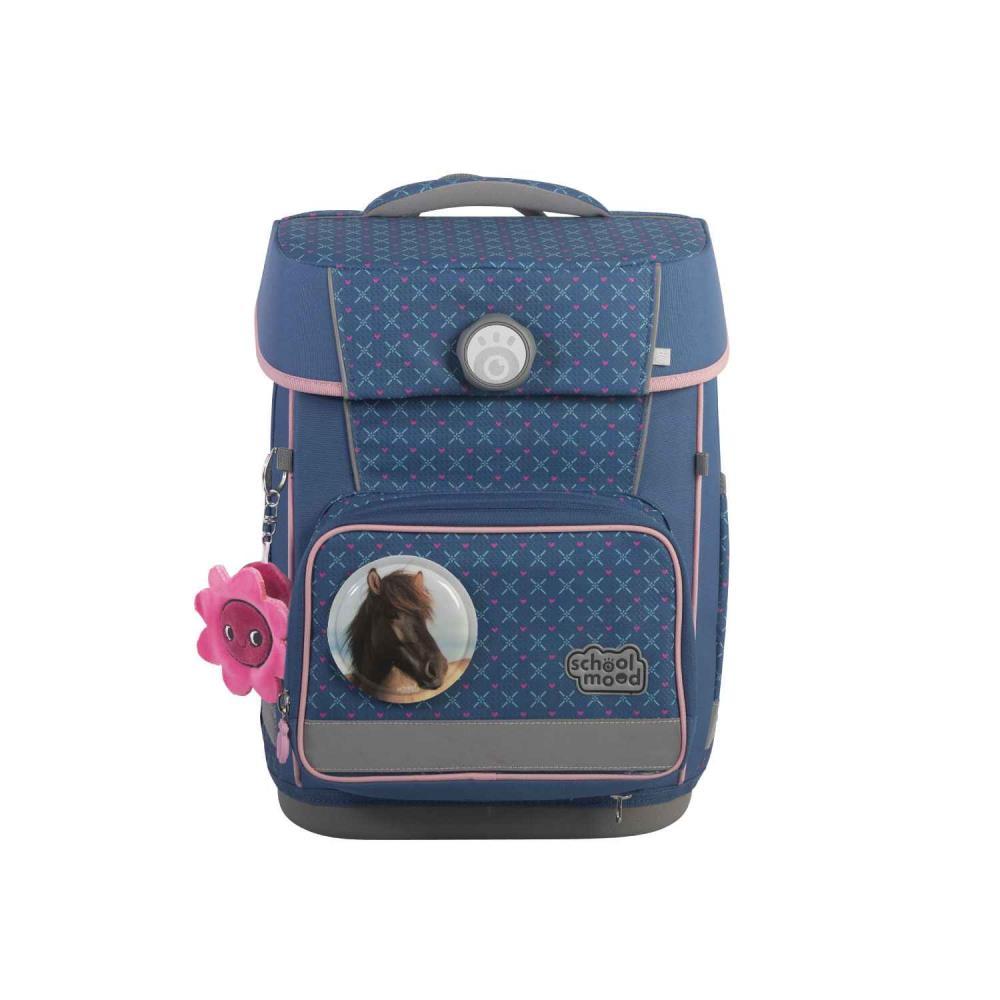 School Mood Champion Pro Mila Pferd Schulranzen Set 7tlg.