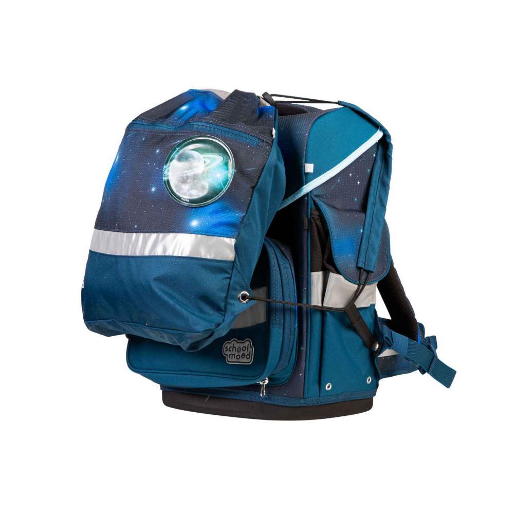 School Mood Timeless Pro Moritz Weltall Schulranzen Set 7tlg.