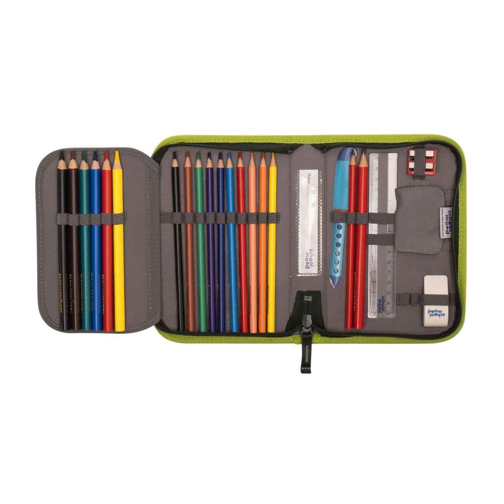 School Mood Timeless Pro Daniel Dinosaurier Schulranzen Set 7tlg.