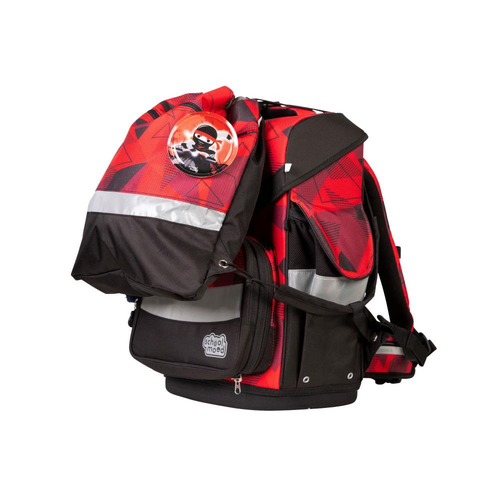 School Mood Timeless Pro Kai Ninja Schulranzen Set 7tlg.