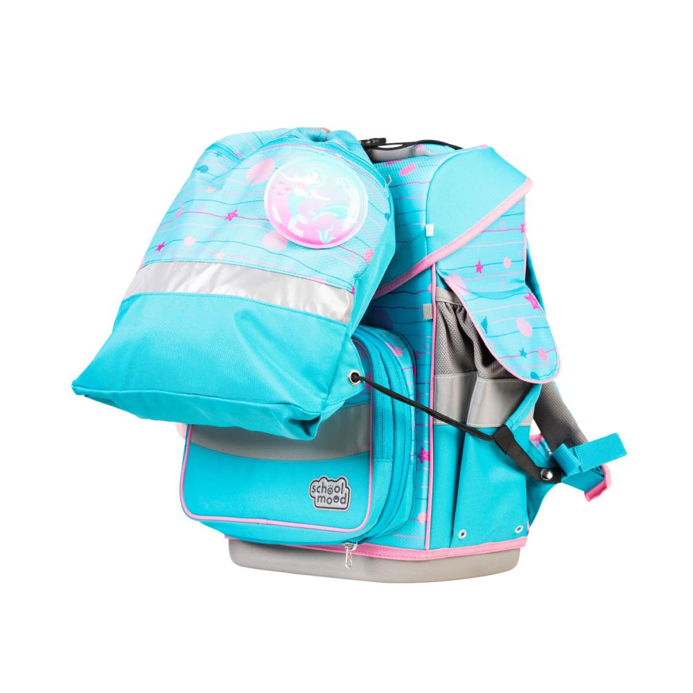 School Mood Timeless Pro Lilly Meerjungfrau Schulranzen Set 7tlg.