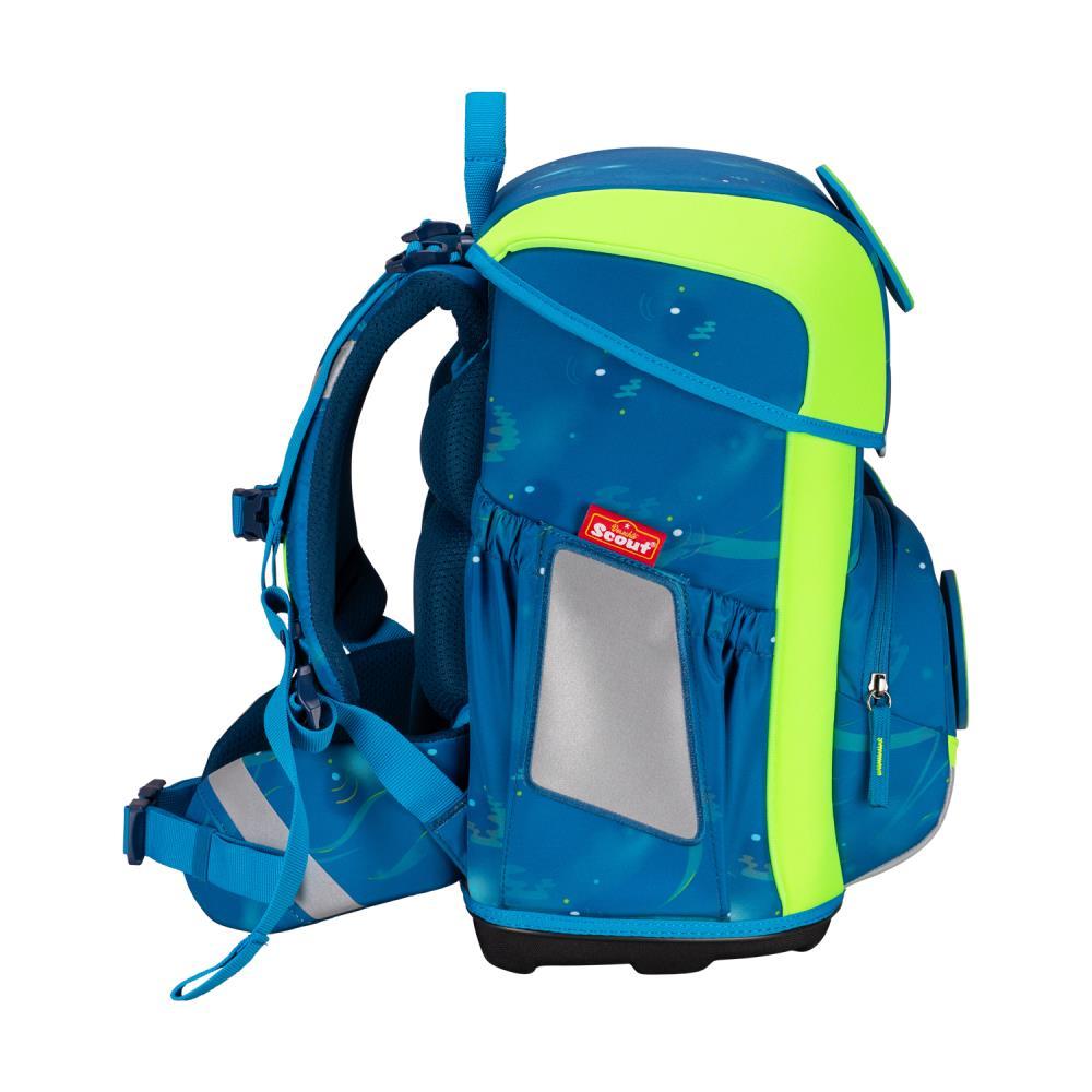 Scout Neo DIN Deep Sea Schulranzen Set 4tlg.