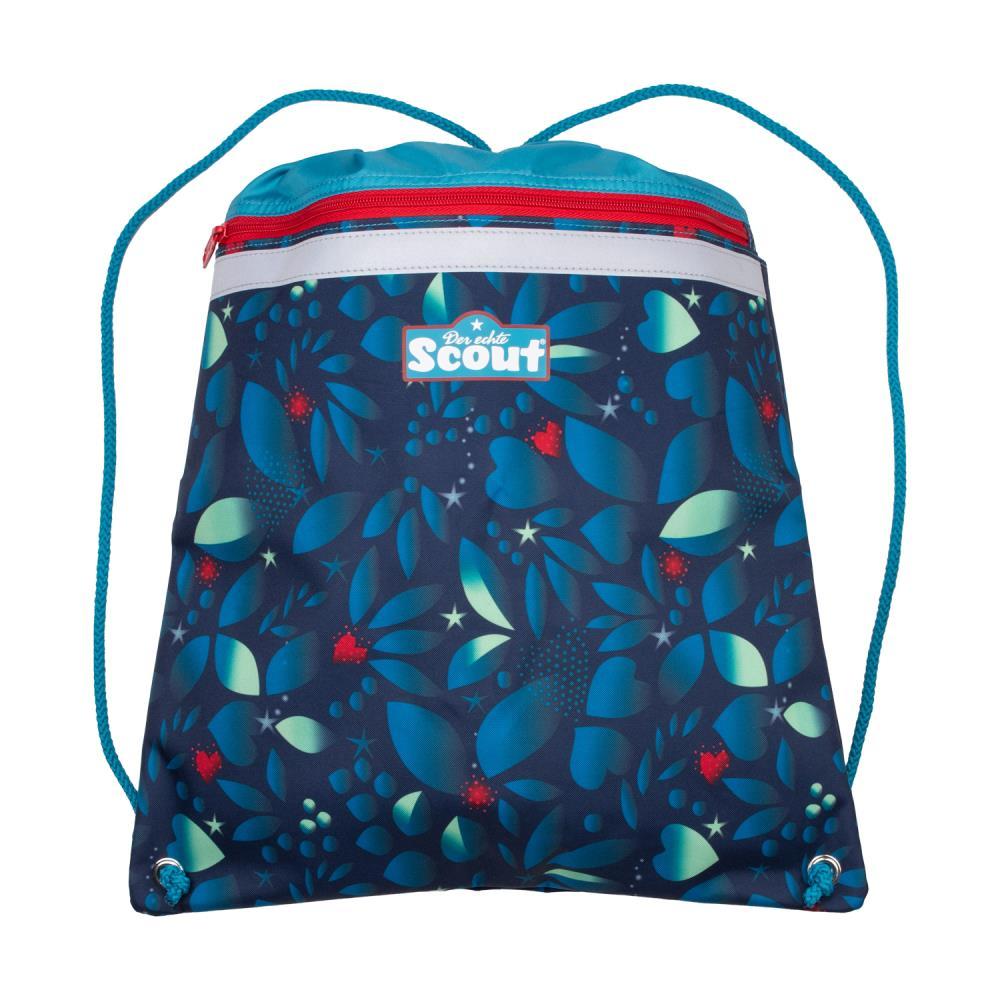 Scout Exklusiv Alpha LED White Unicorn Schulrucksack Set 4tlg.