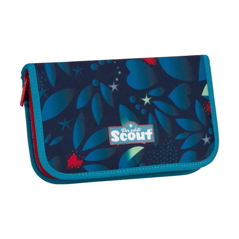 Scout Exklusiv Alpha LED White Unicorn Schulrucksack Set 4tlg.