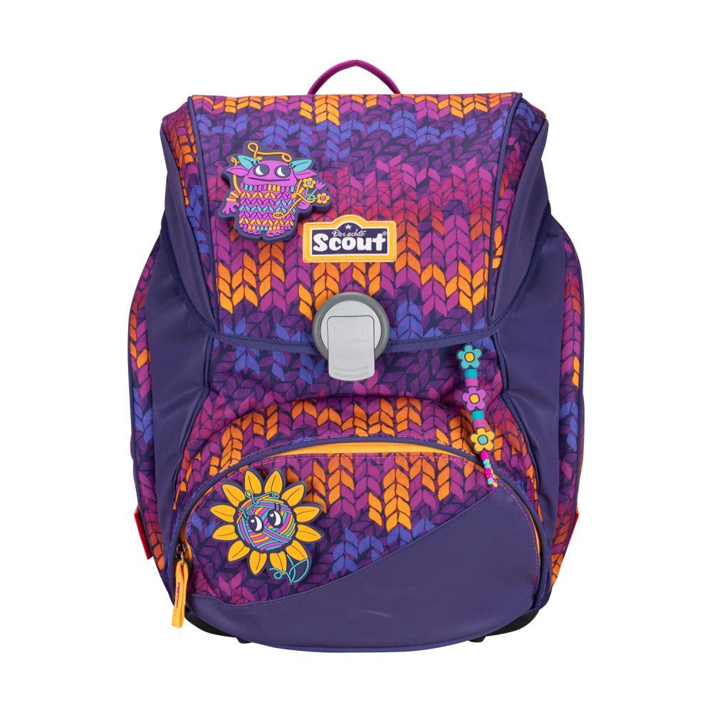 Scout Exklusiv Alpha Superflash Fantasy Schulrucksack Set 4tlg.