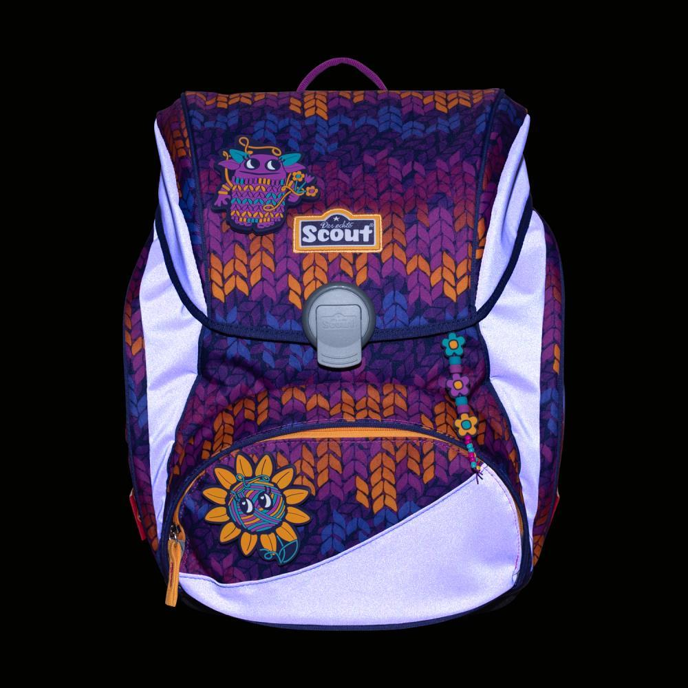 Scout Exklusiv Alpha Superflash Fantasy Schulrucksack Set 4tlg.