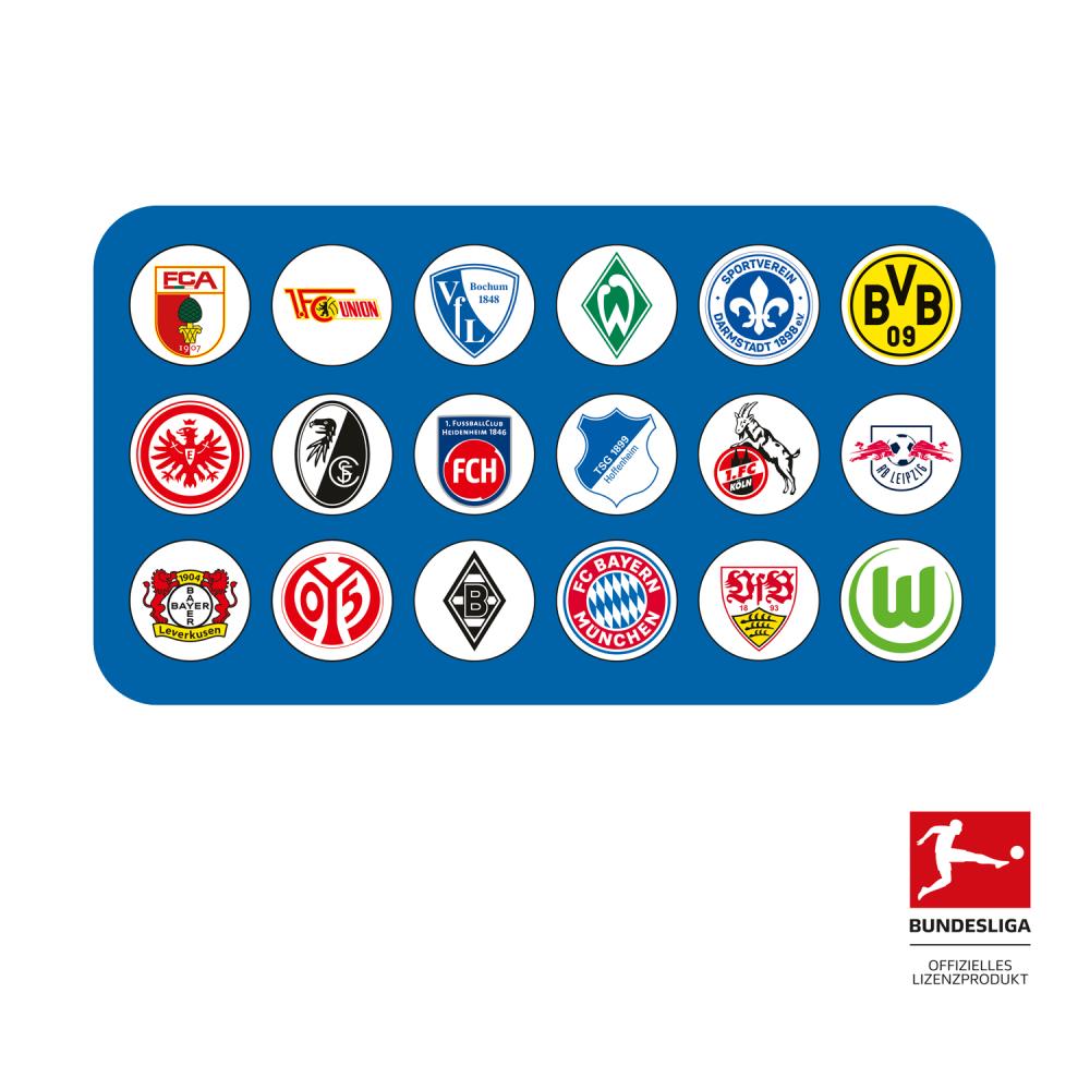 Scout Funny Snaps Move Clublogos Bundesliga Set 18tlg.