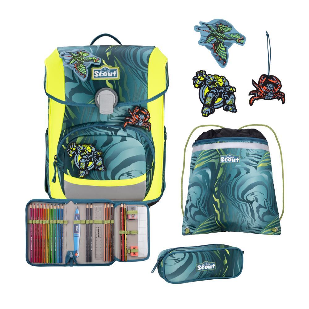 fahrradtasche action Scout Neo Action Schulranzen Set 4tlg