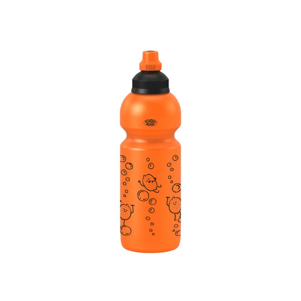 School Mood Trinkflasche Orange 600 ml