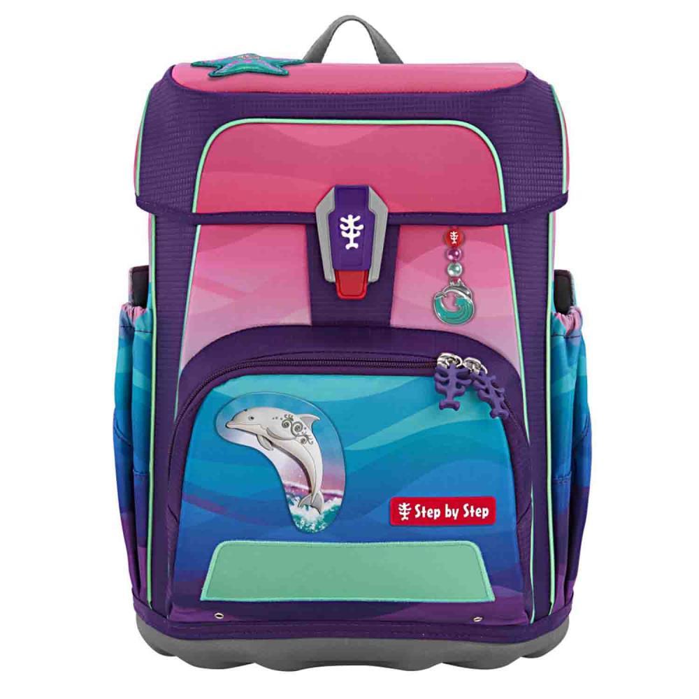 Step by Step Cloud Ocean Dolphin Lana Special Edition Schulranzen Set 5tlg.