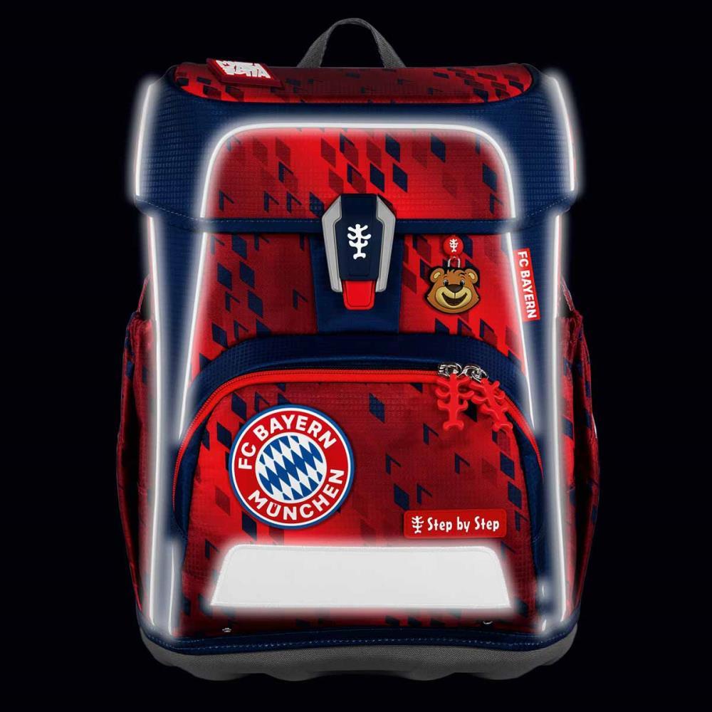 Step by Step Cloud FC Bayern Schulranzen Set 5tlg.