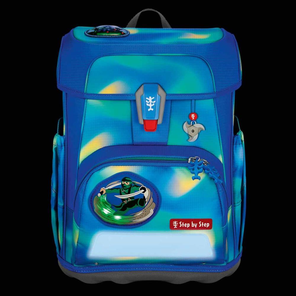 step by step Cloud Flash Ninja Zazu Special Edition Schulranzen Set 5tlg.